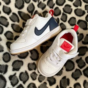 SOLD…BRAND NEW. Never worn. NIKE COURT BOROUGHS. Unisex. Toddler size 7.